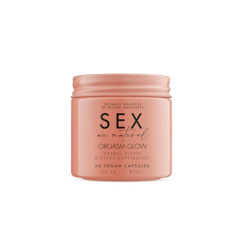 Pot de complément alimentaire Bijoux au Naturel pour libido, 60 capsules à base d'ashwagandha et tribulus.