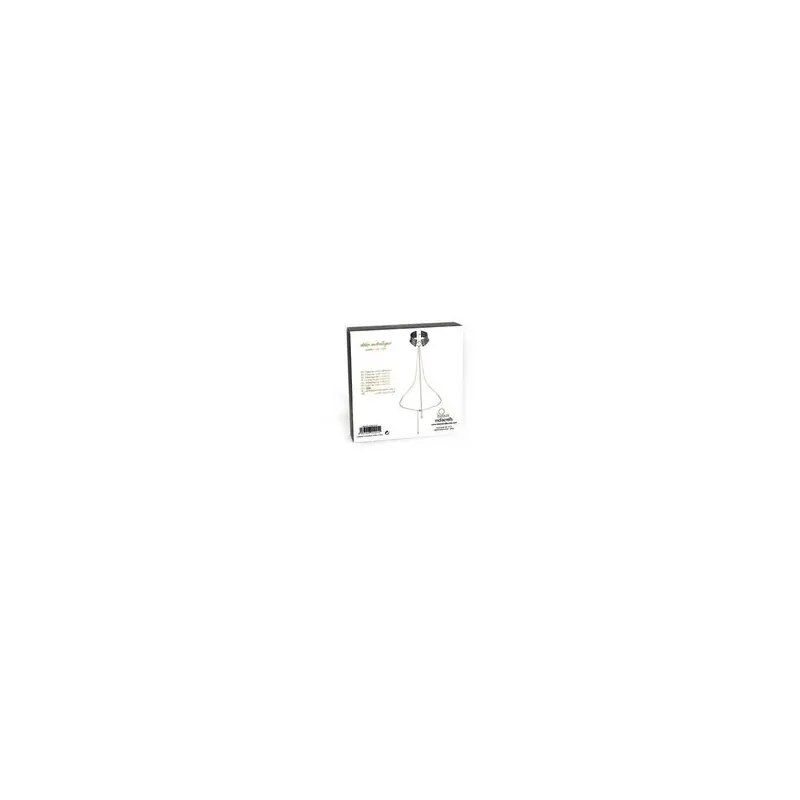 Collana regolabile nera metallizzata Désir Métallique, accessorio bondage in maglia metallica con cintura a catena