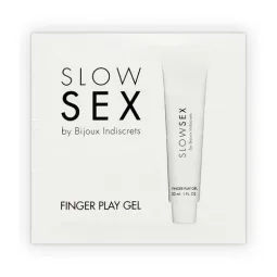 Gel de massage lent monodose Slow Sex, à base d'eau, arôme noix de coco, glissant et hydratant