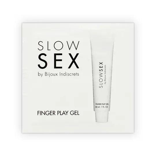 Gel de massage lent monodose Slow Sex, à base d'eau, arôme noix de coco, glissant et hydratant