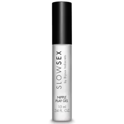 Gel stimolante capezzoli Slow Sex 10 ml effetto freddo, applicatore metallico, confezione alluminio