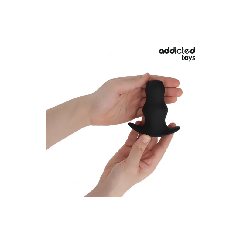 Plug anale cavo silicone medicale taglia M Addicted Toys - stimolazione profonda giocattolo anale ergonomico