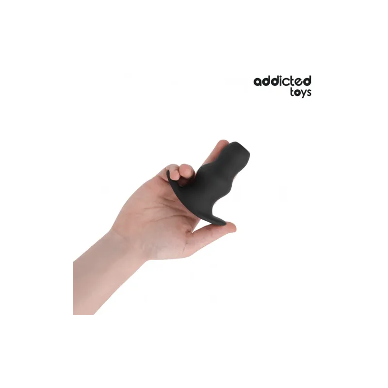 Plug anale cavo silicone medicale taglia M Addicted Toys - stimolazione profonda giocattolo anale ergonomico