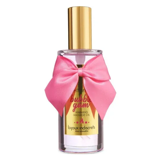 Kit gioco intimo bubblegum rosa BIJOUX LOVE COSMETIQUES: olio riscaldante, gel, lucidalabbra