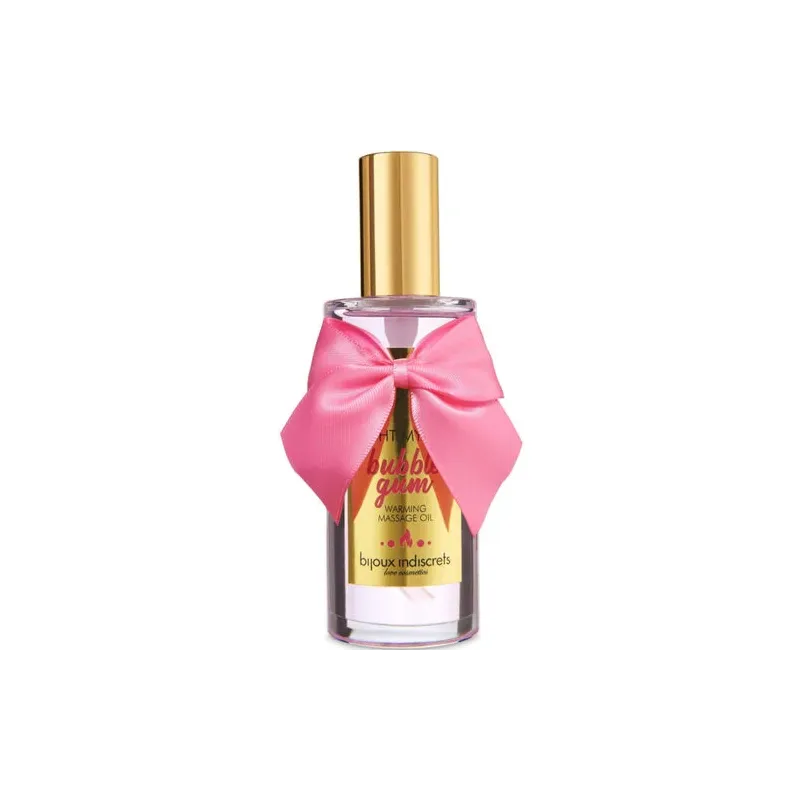 Kit gioco intimo bubblegum rosa BIJOUX LOVE COSMETIQUES: olio riscaldante, gel, lucidalabbra