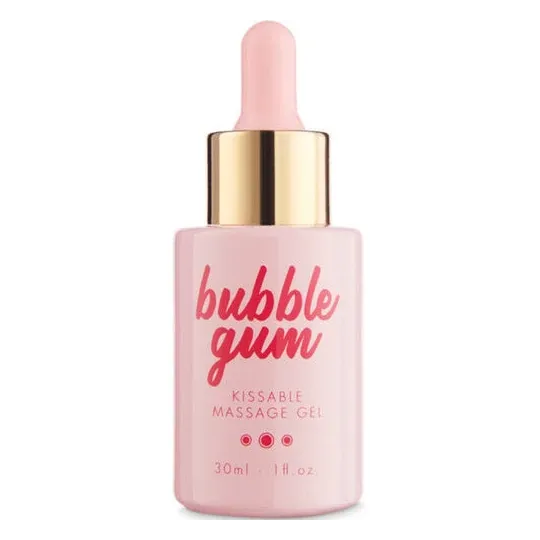 Kit gioco intimo bubblegum rosa BIJOUX LOVE COSMETIQUES: olio riscaldante, gel, lucidalabbra