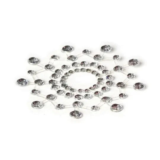 Copricapezzoli argento BIJOUX JEWELRY, due pezzi per decorazione sensuale argento