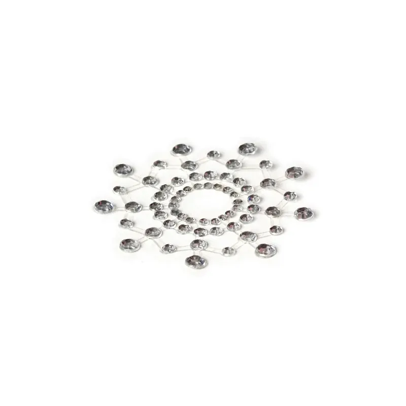 Copricapezzoli argento BIJOUX JEWELRY, due pezzi per decorazione sensuale argento