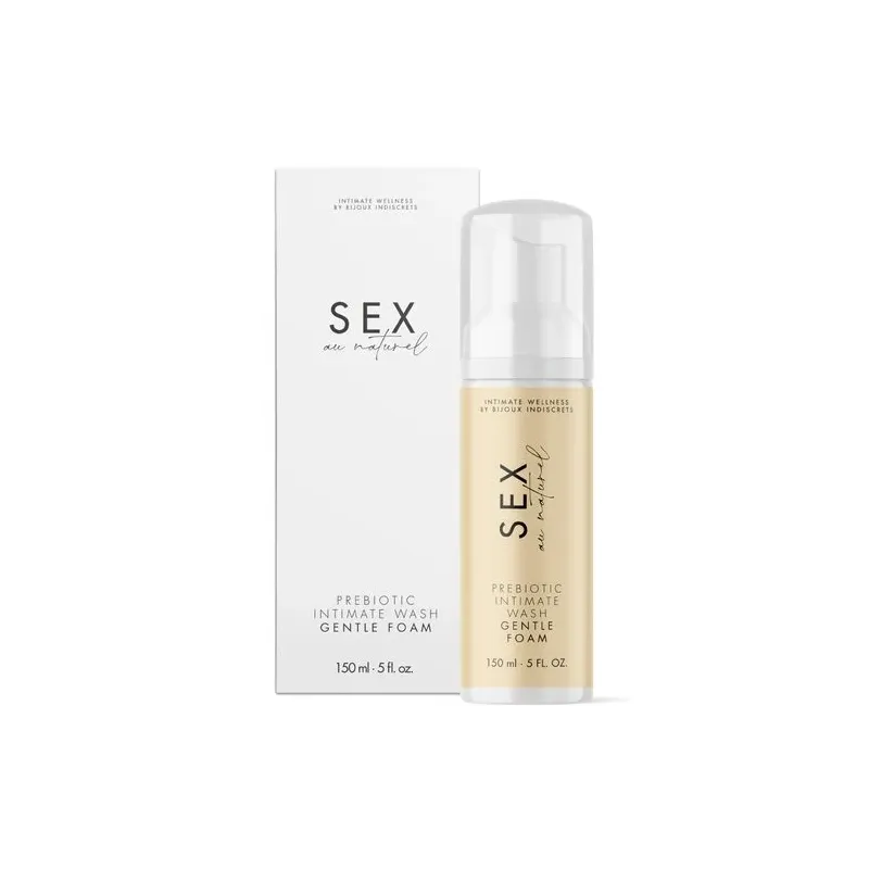 Schiuma intima prebiotica Bijoux au Naturel 150 ml detergente delicato senza sapone per la cura della vulva