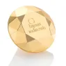 Vibrateur clitoridien en forme de diamant doré de la marque Bijoux 21, pour stimulation externe.