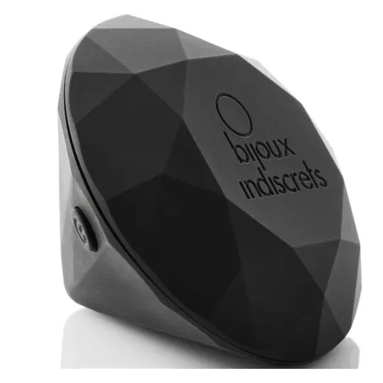 Vibratore clitorideo diamante nero opaco Bijoux Indiscrets ventuno edizione limitata in cofanetto regalo