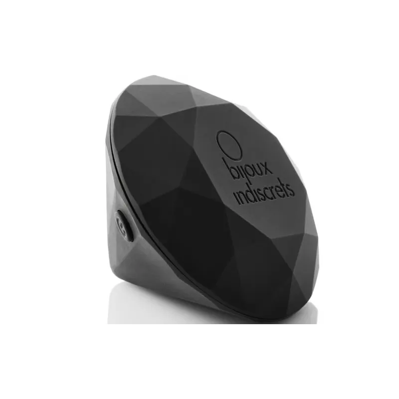Vibratore clitorideo diamante nero opaco Bijoux Indiscrets ventuno edizione limitata in cofanetto regalo