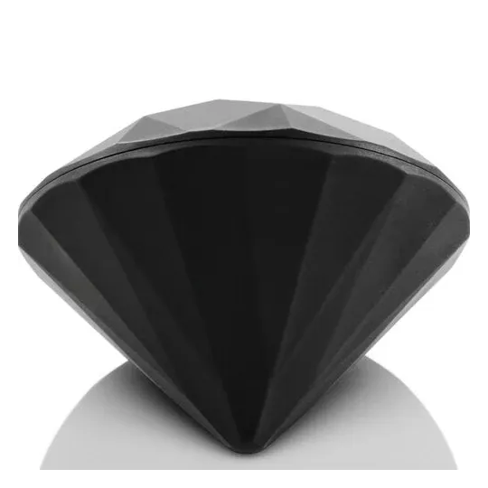 Vibratore clitorideo diamante nero opaco Bijoux Indiscrets ventuno edizione limitata in cofanetto regalo
