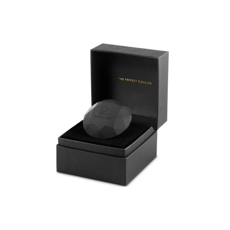 Vibratore clitorideo diamante nero opaco Bijoux Indiscrets ventuno edizione limitata in cofanetto regalo