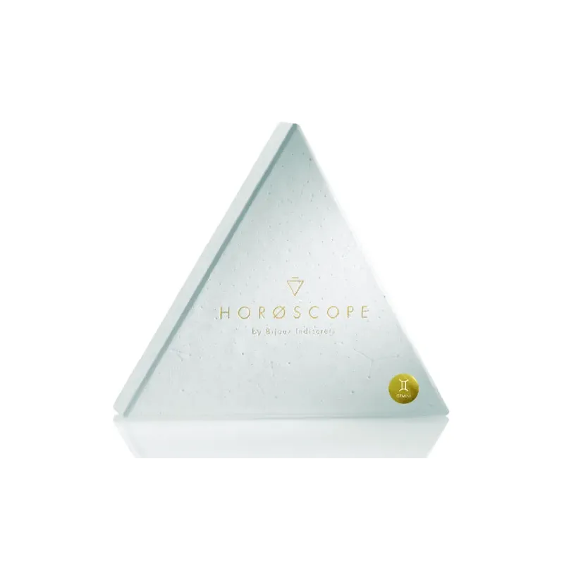 Kit oroscopo Indiscrets Leone di Bijoux Horoscope con collana amuleto, balsamo orgasmico e vibratore