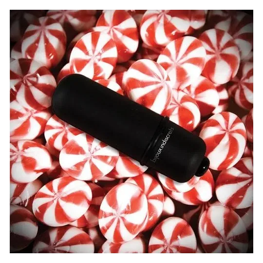 Mehrfarbige Vibrationskugel von BIJOUX PETITS BONBONS, kompakter externer Massager für sinnliche Stimulation.