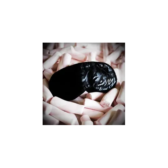 Maschera della passione Bijoux Petits Bonbons nera per giochi sensuali bendati