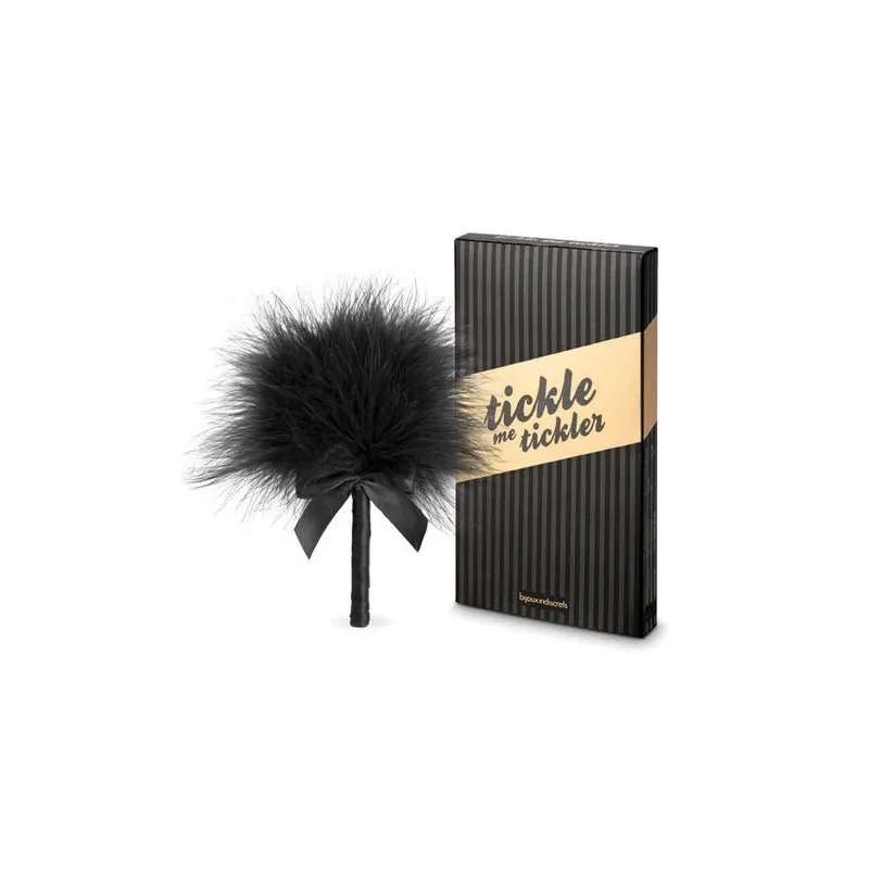 Feather duster stimulator pen by Bijoux Petits Bonbons, high sensitivity for gentle tickling sensations.