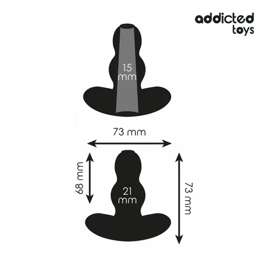 Plug anal hueco talla S Addicted Toys silicona médica vista frontal" }, "693": { "fr": "Plug anal creux taille S Addicted Toys v