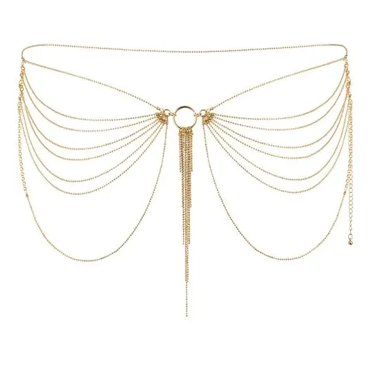 Catena da vita dorata regolabile di Bijoux Magnifique, accessorio sensuale metallico
