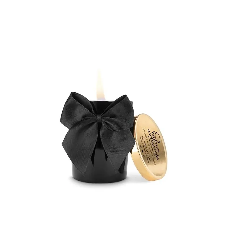 Vela de masaje afrodisíaca Bijoux Love Cosmetiques 70g aroma rosa ylang ylang rojo