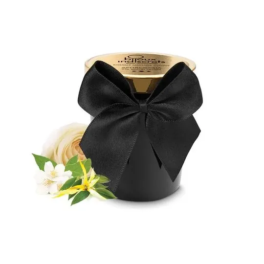Aphrodisiac massage candle Bijoux Love Cosmetiques 70g rose ylang jasmine scent red