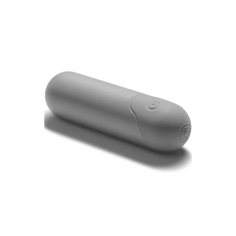 Vibratore bullet grigio 10 vibrazioni - Bijoux Petits Bonbons vibratore a dito con manicotto in silicone