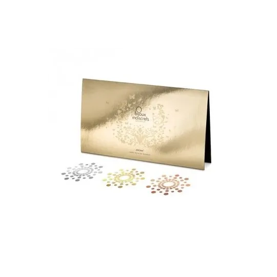 Tatouage temporaire Mimi Bijoux Accessories of Passion lot 3 paires or argent bronze décoration peau