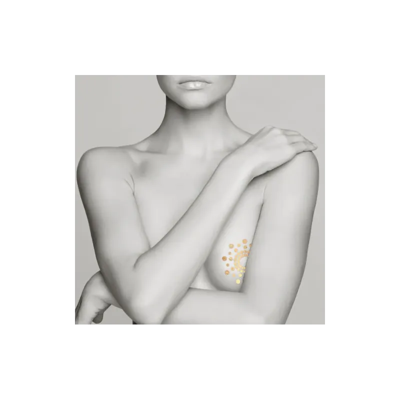 Tatouage temporaire Mimi Bijoux Accessories of Passion lot 3 paires or argent bronze décoration peau