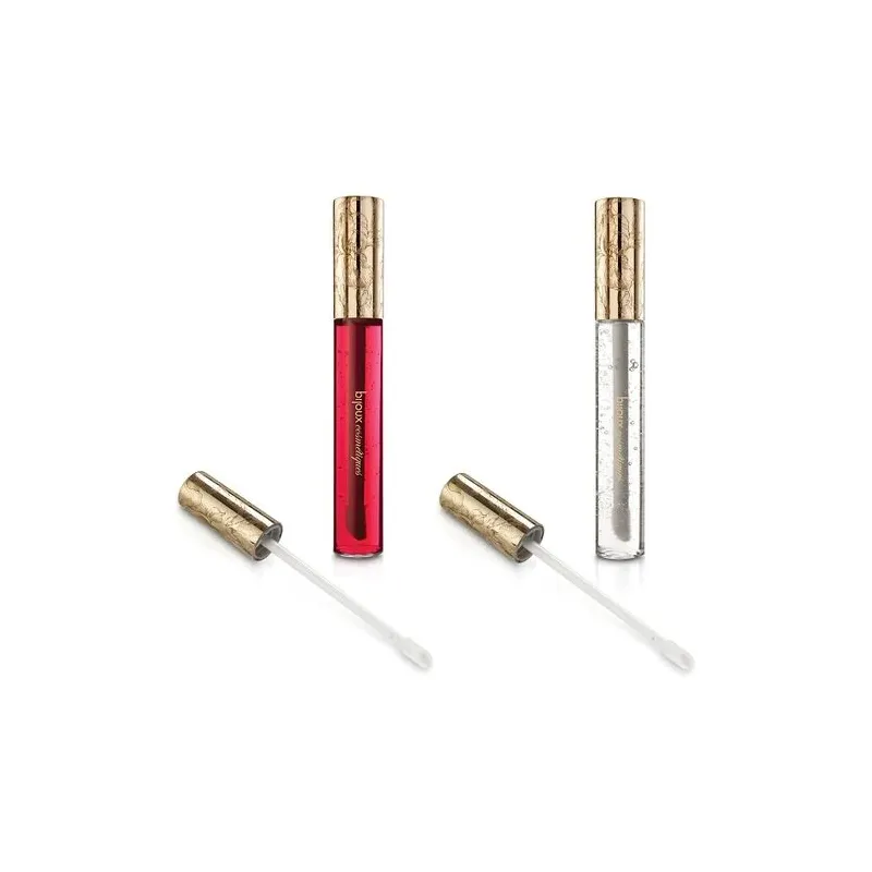Pack duo di gloss intimo caldo e freddo Bijoux Love Cosmetiques per giochi sensuali