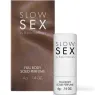 Profumo solido per corpo Slow Sex al cocco, confezione alluminio, senza alcol, per zone intime.