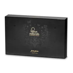 Black feather tickler by Bijoux Indiscrets for intimate play