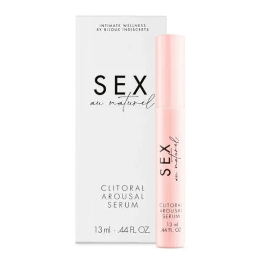 Flacon de sérum orgasmique pour clitoris BIJOUX AU NATUREL 13 ml à effet thermique
