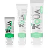 Transparente Flasche mit natürlichem wasserbasiertem Gleitgel BIOAQUA 50 ml, farblos und geruchlos
