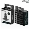 Plug anale cavo taglia S Addicted Toys silicone medico vista frontale