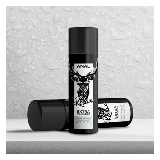 Flacon de lubrifiant anal dilatateur silicone Black Hole 30 ml pour relaxation anale intense