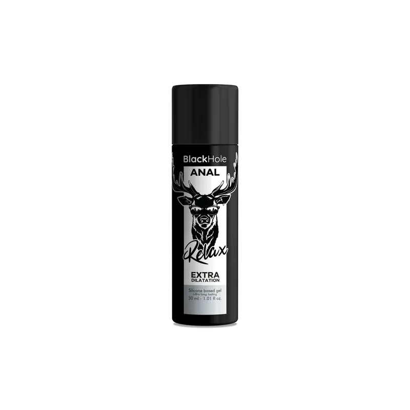 Black Hole silicone anal dilating lubricant 30 ml bottle for anal dilation and relaxation