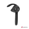 Vibrationsring BLACK&SILVER mit Watchme-Fernbedienung, schwarz-silber, USB-aufladbar.