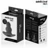 D-242844 Addicted Toys - Plug anal creux XL 13,9 cm silicone noir - vue principale