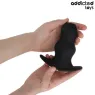 D-242844 Addicted Toys - Plug anale cavo XL 13,9 cm silicone nero - vista principale