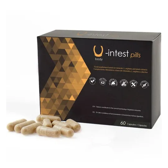 500 COSMETICS U-Intest 60 capsule integratore alimentare per la prevenzione delle emorroidi, rafforza le pareti venose