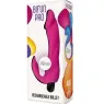 Gode vibrant rechargeable double stimulation ALIVE rose pour point G et clitoris