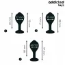 Set completo di 3 plug anali progressivi Addicted Toys con gioiello scintillante