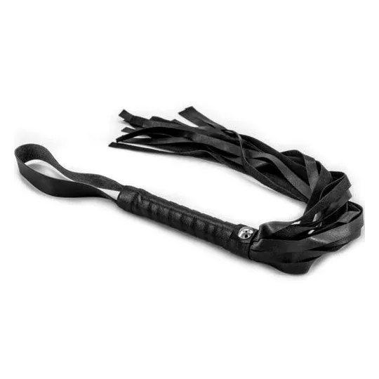 ALIVE BDSM kit 10-piece black - Bondage set with handcuffs, whip, gag and shibari rope