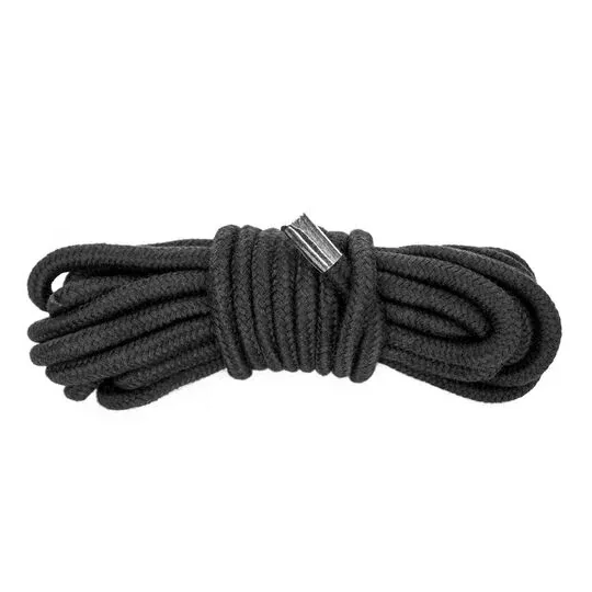 ALIVE BDSM Set 10-teilig schwarz - Fesselspielzeug mit Handschellen, Peitsche, Knebel und Shibari-Seil