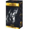 Kit BDSM Secret Desires 7 pezzi ALIVE nero - set completo con manette, frusta, maschera e corda shibari