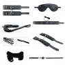 Kit BDSM Secret Desires 7 piezas ALIVE negro - conjunto completo con esposas, látigo, máscara y cuerda shibari" }, "881": { "fr"