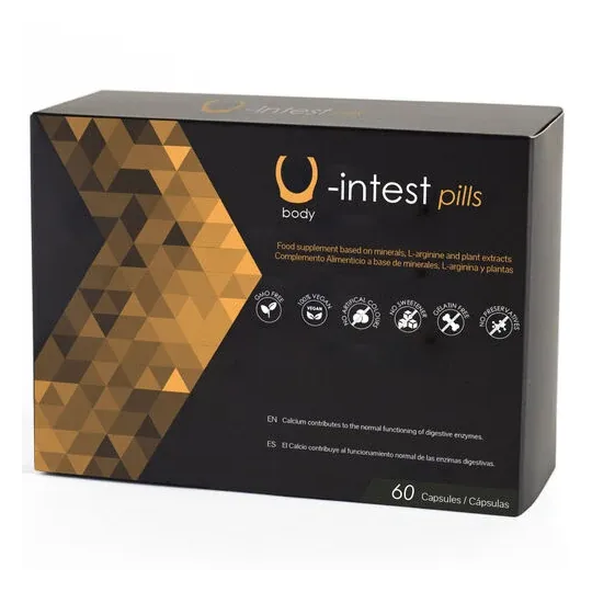 500 COSMETICS U-Intest 60 capsule integratore alimentare per la prevenzione delle emorroidi, rafforza le pareti venose