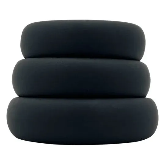 Set 3 anelli di piacere ALIVE in silicone morbido, vista d'insieme