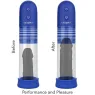 Kit pompe de montage rechargeable Admiral CalExotics, cylindre transparent, anneau silicone liquide pour érection.